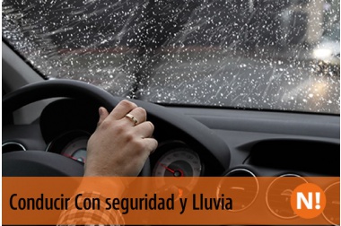 10 consejos para conducir seguro bajo la lluvia