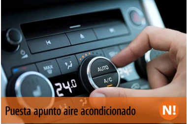 Puesta a punto del aire acondicionado del coche