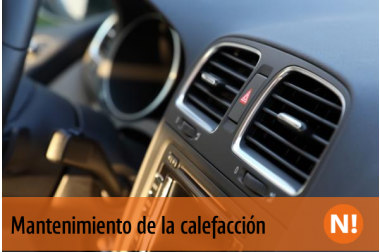 Mantenimiento de la calefacción de tu coche