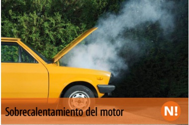 Qué hacer si se sobrecalienta el motor del coche