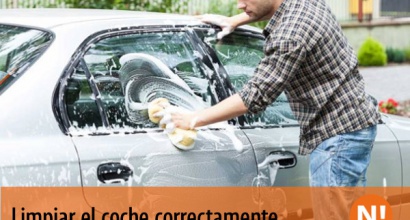 ¿Cómo limpiar el coche correctamente?