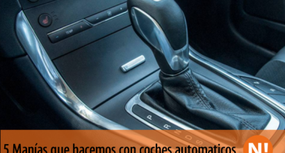 5 manías que debemos evitar al conducir coches automáticos