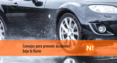 Consejos para prevenir accidentes bajo la lluvia