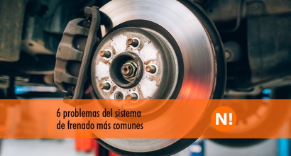 6 problemas del sistema de frenado más comunes