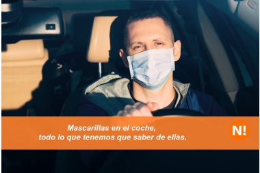 Mascarillas en el coche, todo lo que tenemos que saber de ellas.