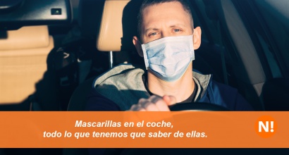 Mascarillas en el coche, todo lo que tenemos que saber de ellas.