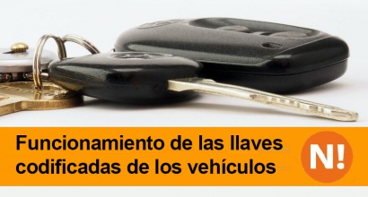 Funcionamiento de las llaves codificadas de los vehículos