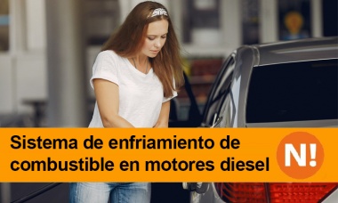 Sistema de enfriamiento de combustible en motores diesel