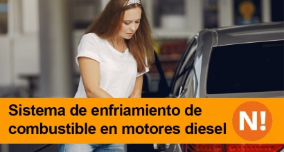 Sistema de enfriamiento de combustible en motores diesel