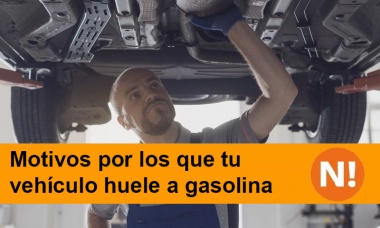 Motivos por los que tu vehículo huele a gasolina