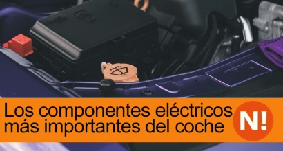 Los componentes eléctricos más importantes del coche