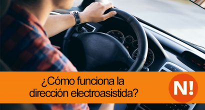 ¿Cómo funciona la dirección electroasistida?