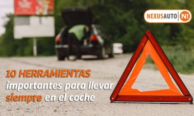 10 herramientas importantes para llevar en el coche