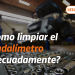 ¿Cómo limpiar el caudalímetro adecuadamente?